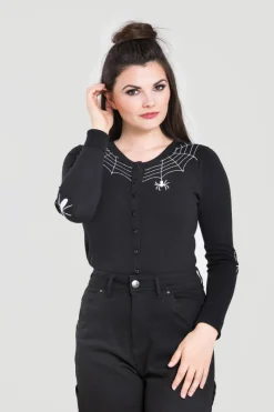Hell Bunny Knitwear|Knitwear>Spider Cardigan
