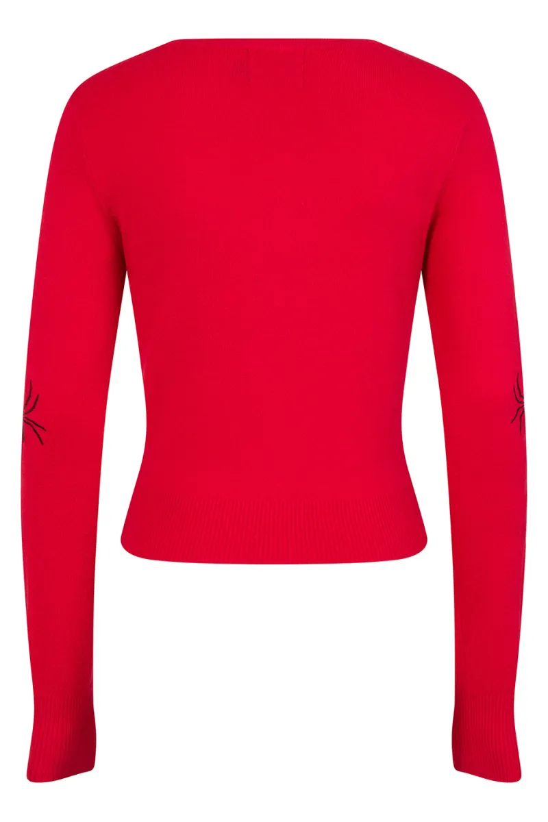 Hell Bunny Knitwear|Knitwear>Spider Cardigan