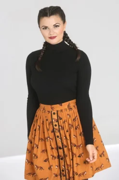 Hell Bunny Knitwear|Tops>Spiros Top Black