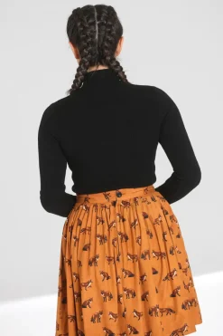 Hell Bunny Knitwear|Tops>Spiros Top Black