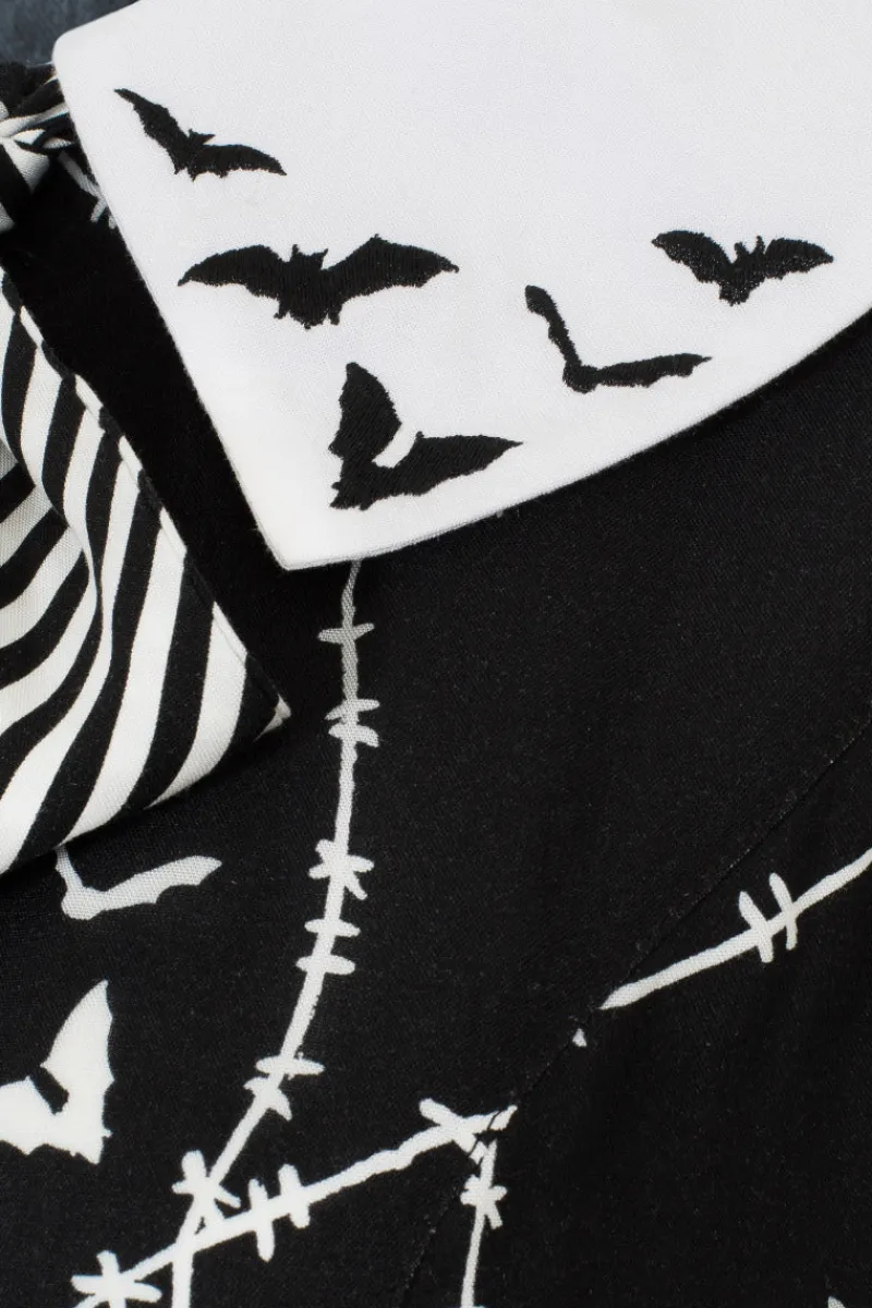 Hell Bunny Dresses|Dresses>Stitches Mini Dress