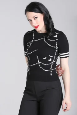 Hell Bunny Tops|Knitwear>Stitches Top