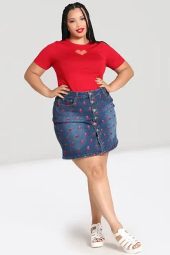Hell Bunny Skirts|Denim><noscript><img width=