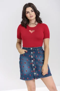 Hell Bunny Skirts|Denim><noscript><img width=