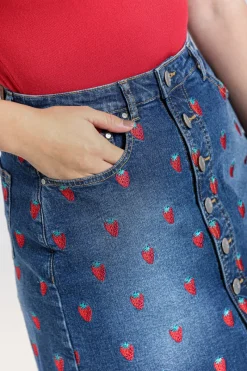 Hell Bunny Skirts|Denim><noscript><img width=