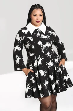 Hell Bunny Dresses|Dresses>Sullivan Mini Dress Black