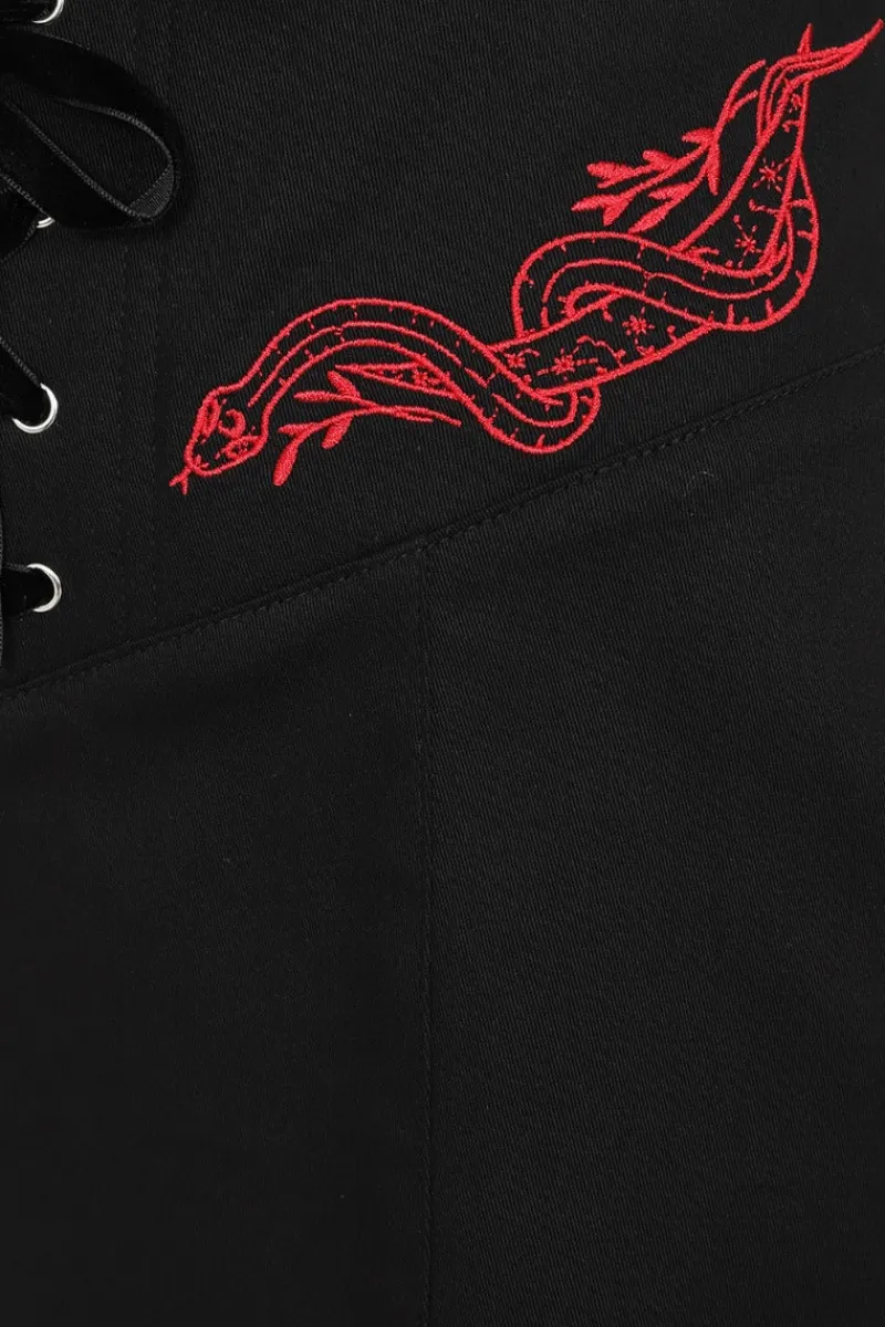 Hell Bunny Skirts|Skirts>Tallulah Mini Skirt Black