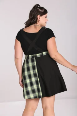 Hell Bunny Dresses|Dresses>Tammy Pinafore Dress Black