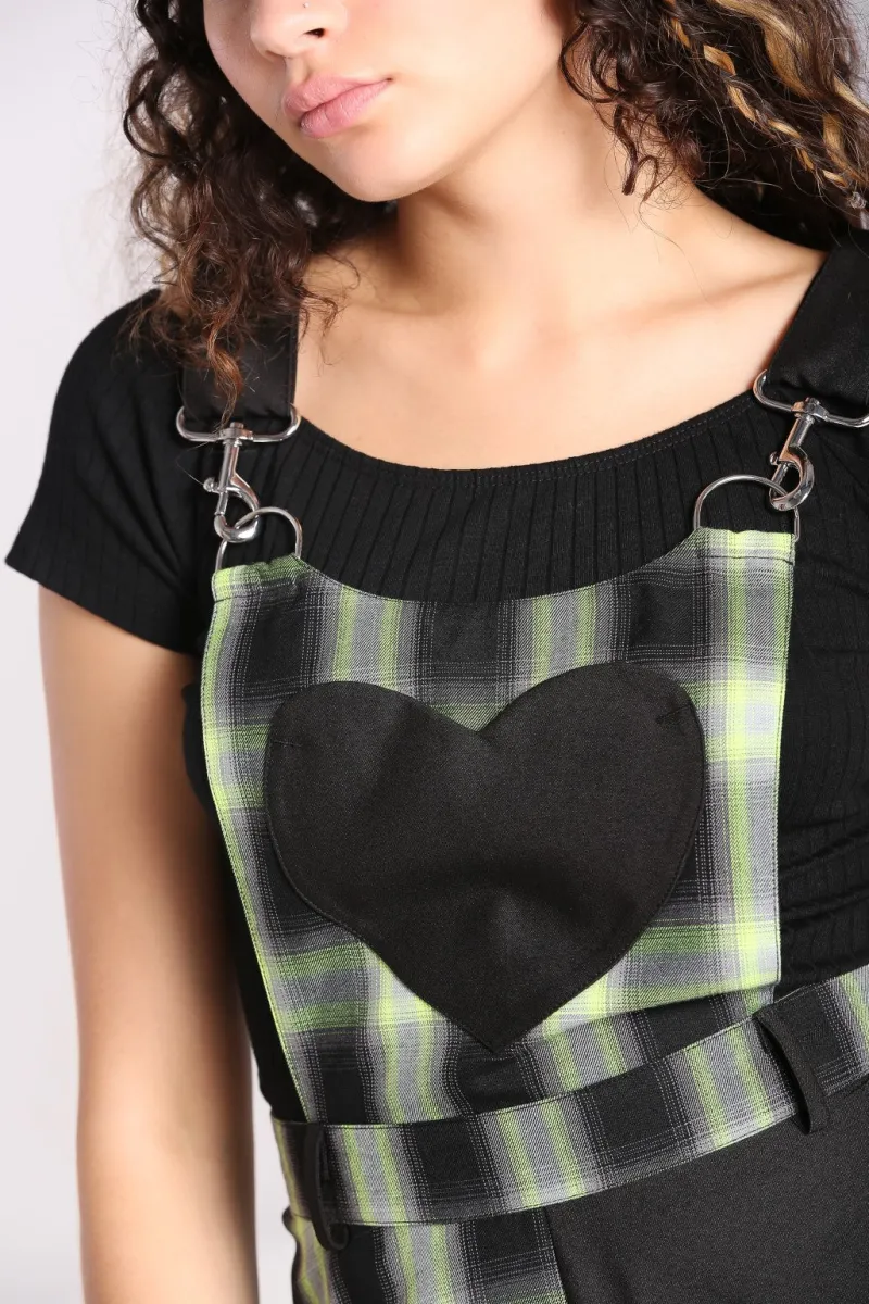 Hell Bunny Dresses|Dresses>Tammy Pinafore Dress Black