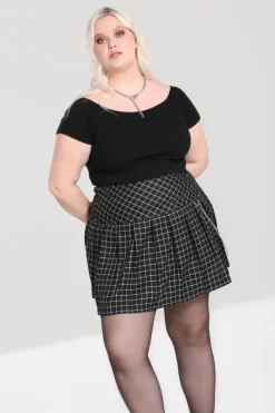 Hell Bunny Skirts|Skirts>Tate Mini Skirt Black