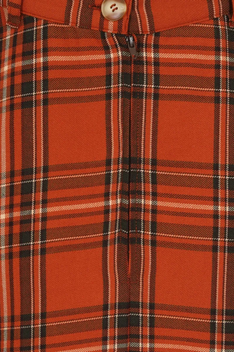 Hell Bunny Skirts|Skirts>Tawny Skirt Brown