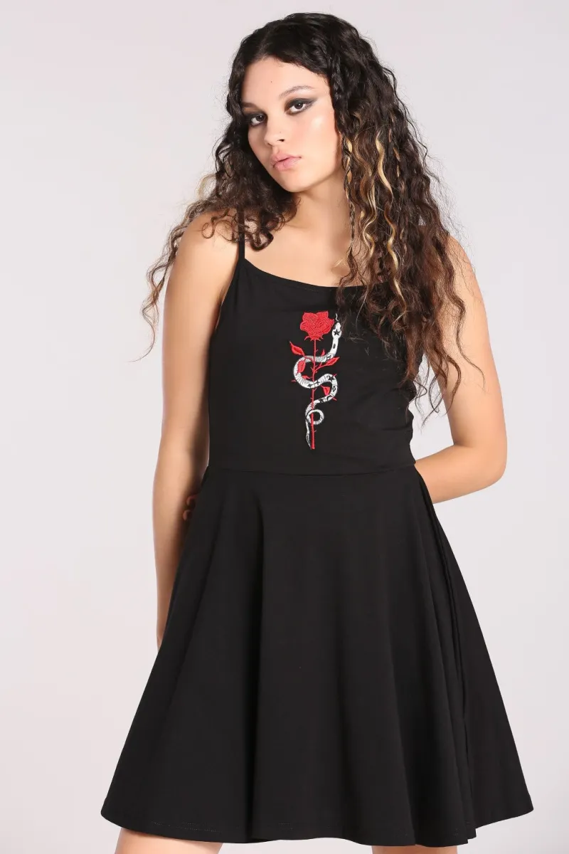 Hell Bunny Mini Dresses|Dresses>Temptation Dress Black