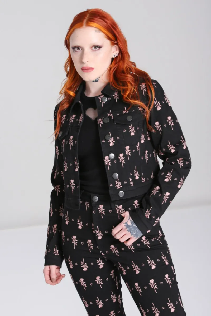 Hell Bunny Coats & Jackets|Coats & Jackets>The Lover Jacket Black