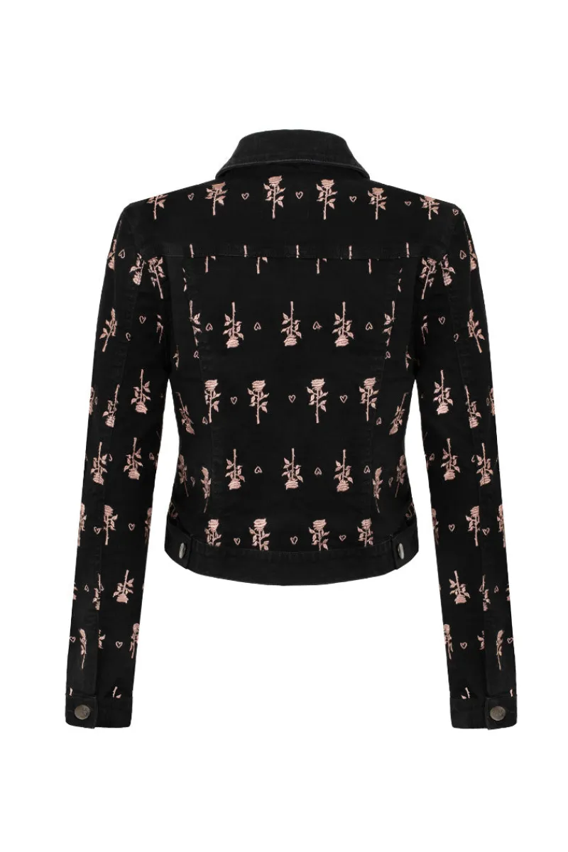 Hell Bunny Coats & Jackets|Coats & Jackets>The Lover Jacket Black