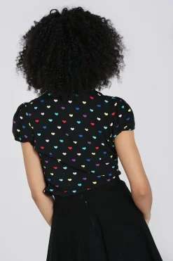 Hell Bunny Tops|Blouses>True Love Blouse Black
