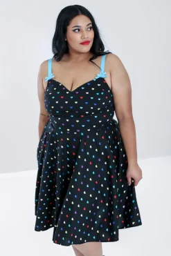 Hell Bunny Dresses|Dresses>True Love Mid Dress Black
