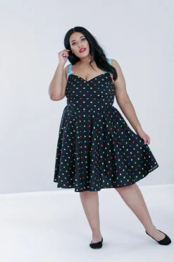Hell Bunny Dresses|Dresses>True Love Mid Dress Black