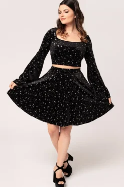 Hell Bunny Skirts|Skirts>Vela Skirt Black