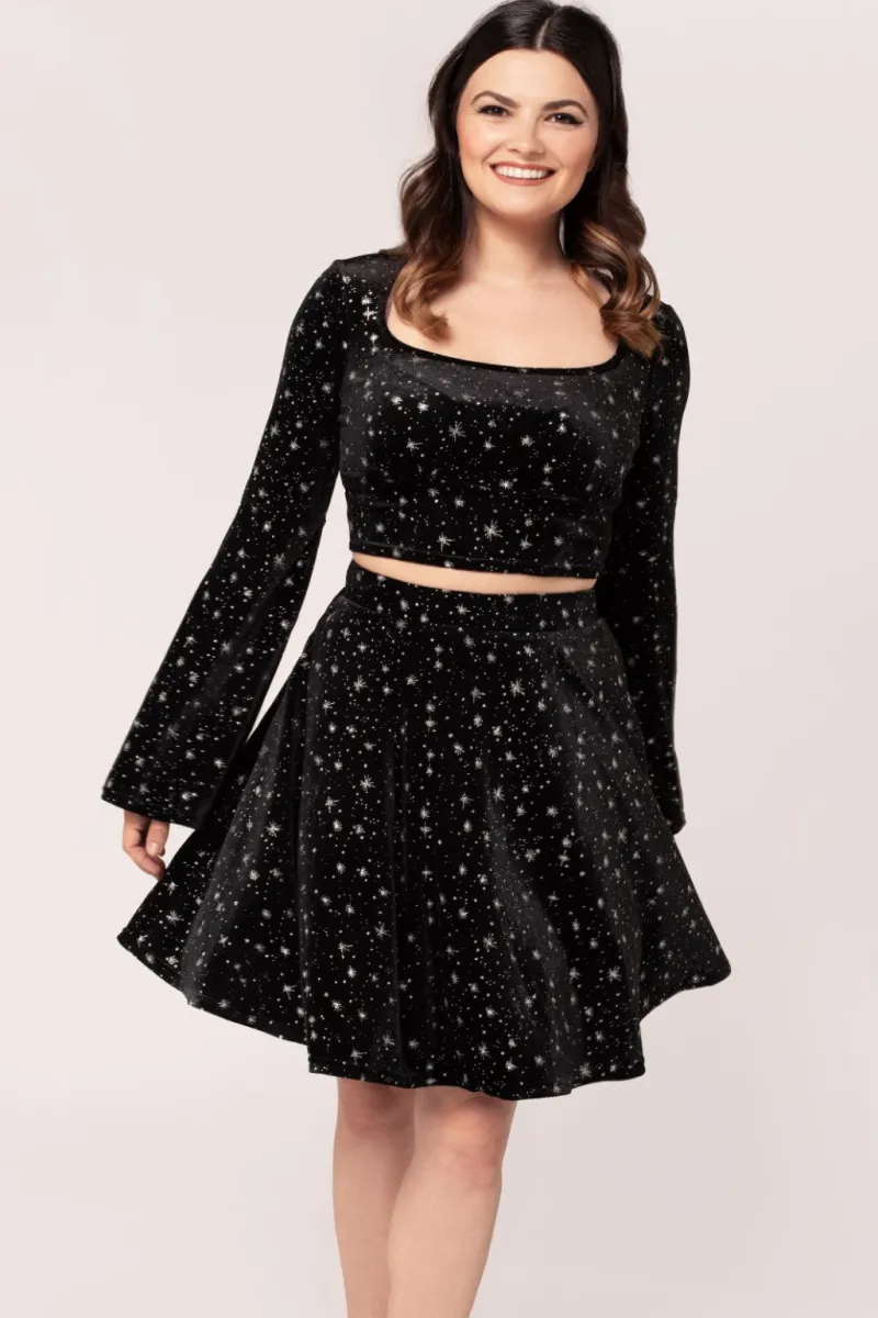 Hell Bunny Skirts|Skirts>Vela Skirt Black