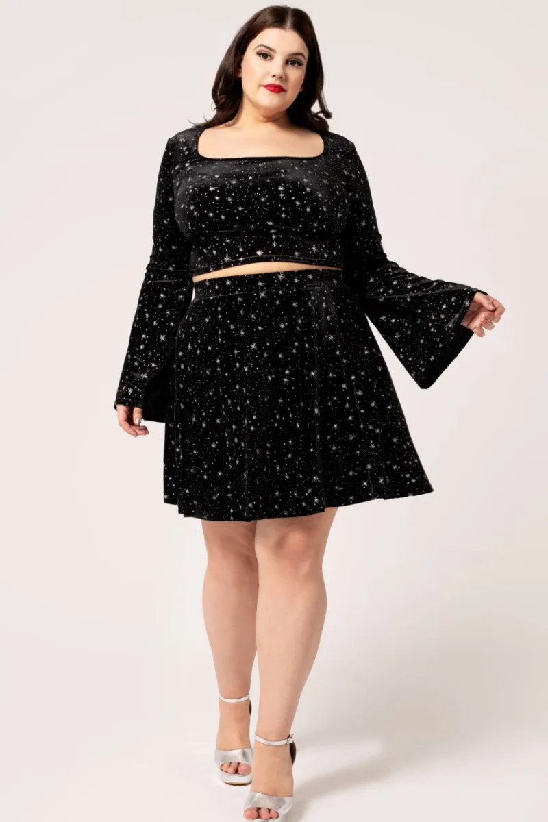 Hell Bunny Skirts|Skirts>Vela Skirt Black