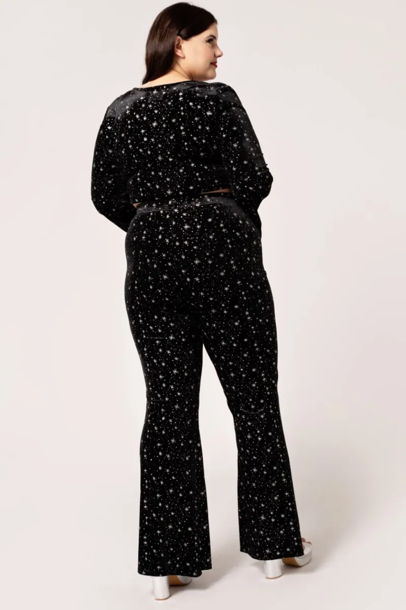 Hell Bunny Trousers & Shorts|Trousers & Shorts>Vela Trousers Black