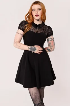 Hell Bunny Dresses|Mini Dresses>Viola Dress Black