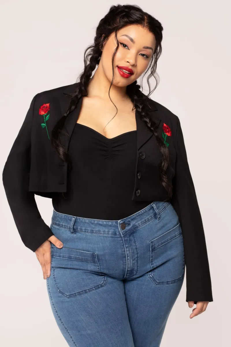 Hell Bunny Coats & Jackets|Coats & Jackets>Viva Maria Blazer Black