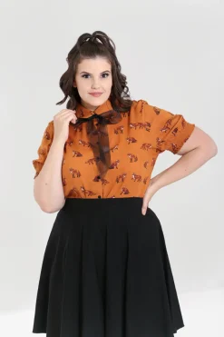 Hell Bunny Tops|Blouses>Vixey Blouse