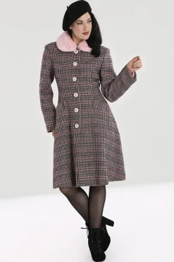 Hell Bunny Coats & Jackets>Watson Coat Pink
