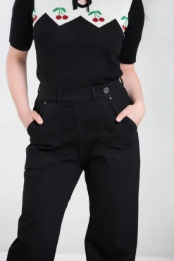 Hell Bunny Trousers & Shorts|Denim><noscript><img width=