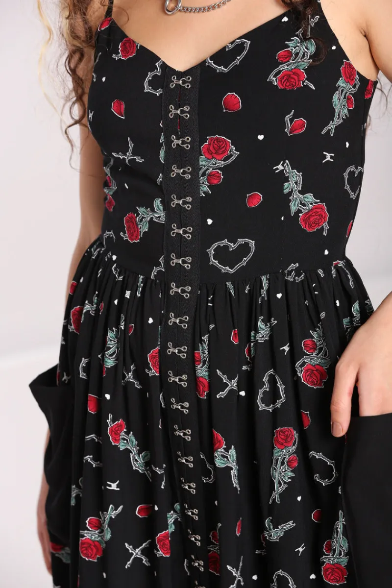 Hell Bunny Dresses|Dresses>Zoey Knee Dress Black