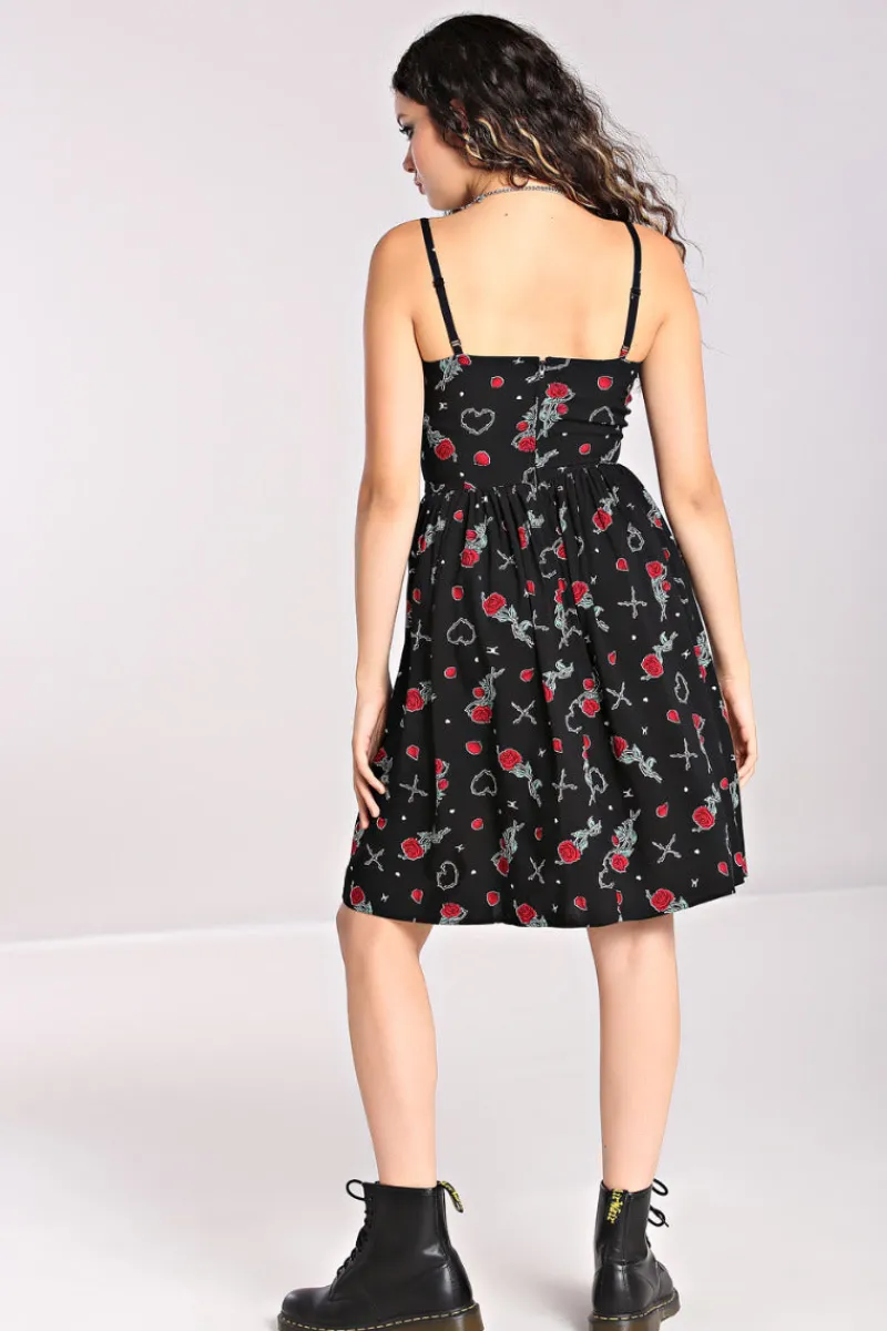 Hell Bunny Dresses|Dresses>Zoey Knee Dress Black